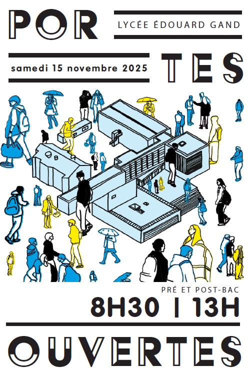 Affiche GAND JPO 15 nov 2025
