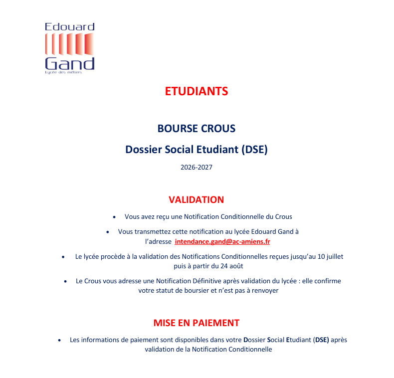 affiche crous 2026 2027